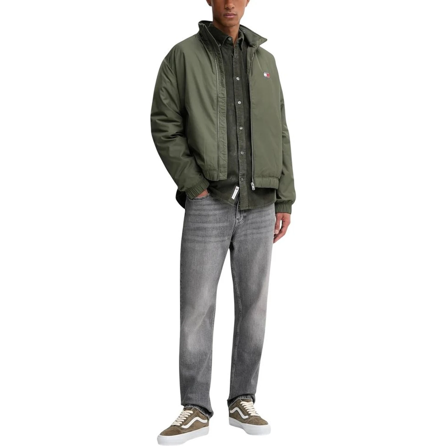 Bicolor Denim Shirt