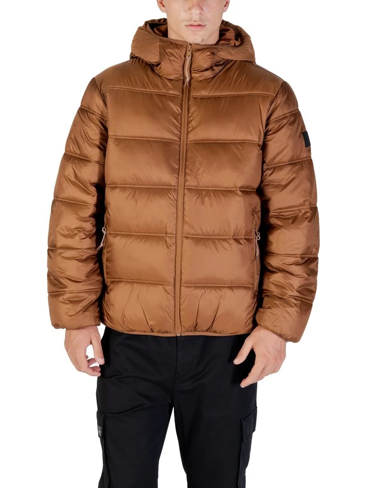 Brown Polyamide Coat