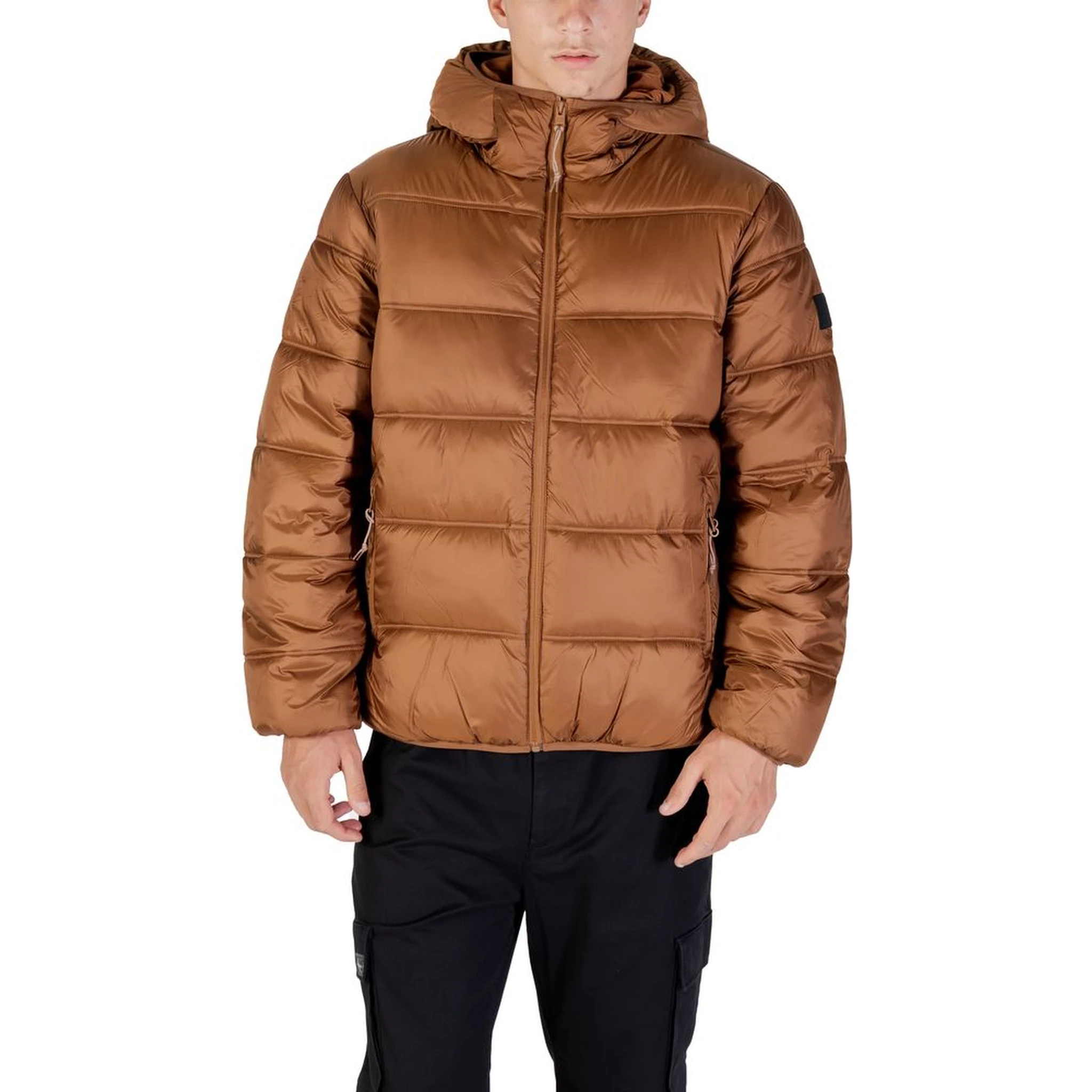 Brown Polyamide Coat