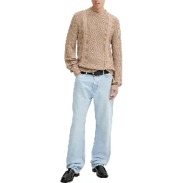Beige Recycled Cotton Sweatshirt