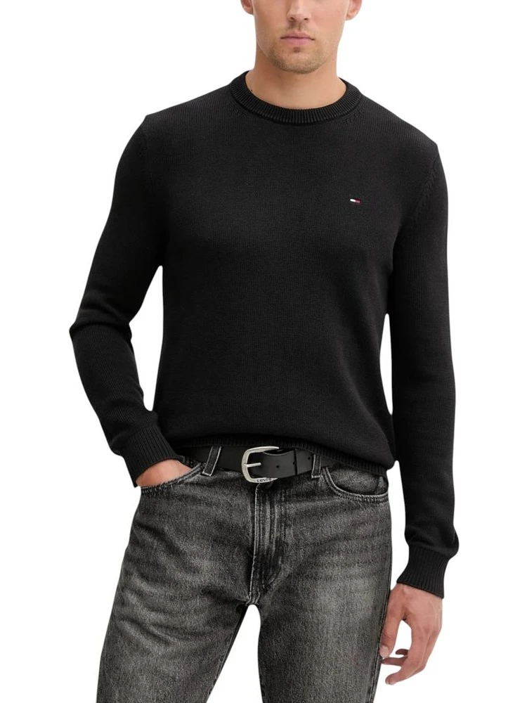 Black Organic Cotton Sweatshirt