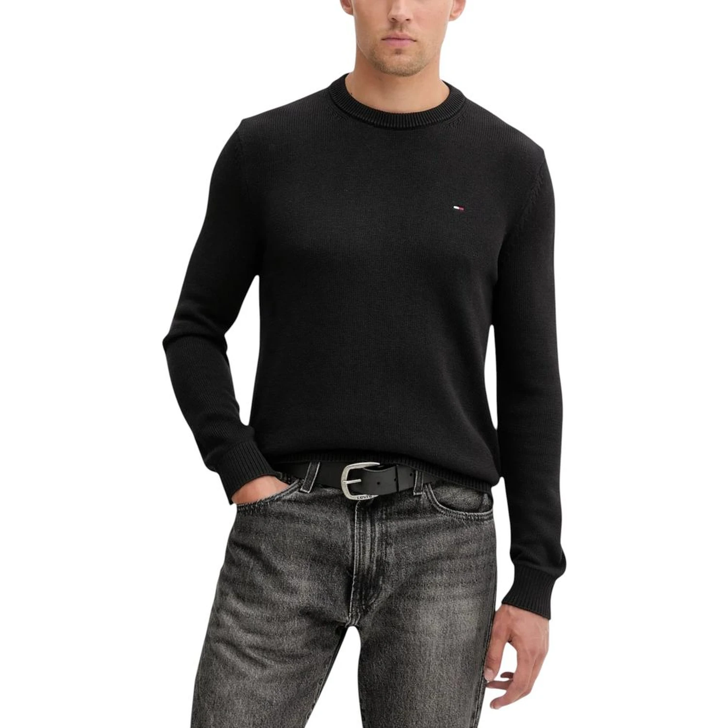 Black Organic Cotton Sweatshirt