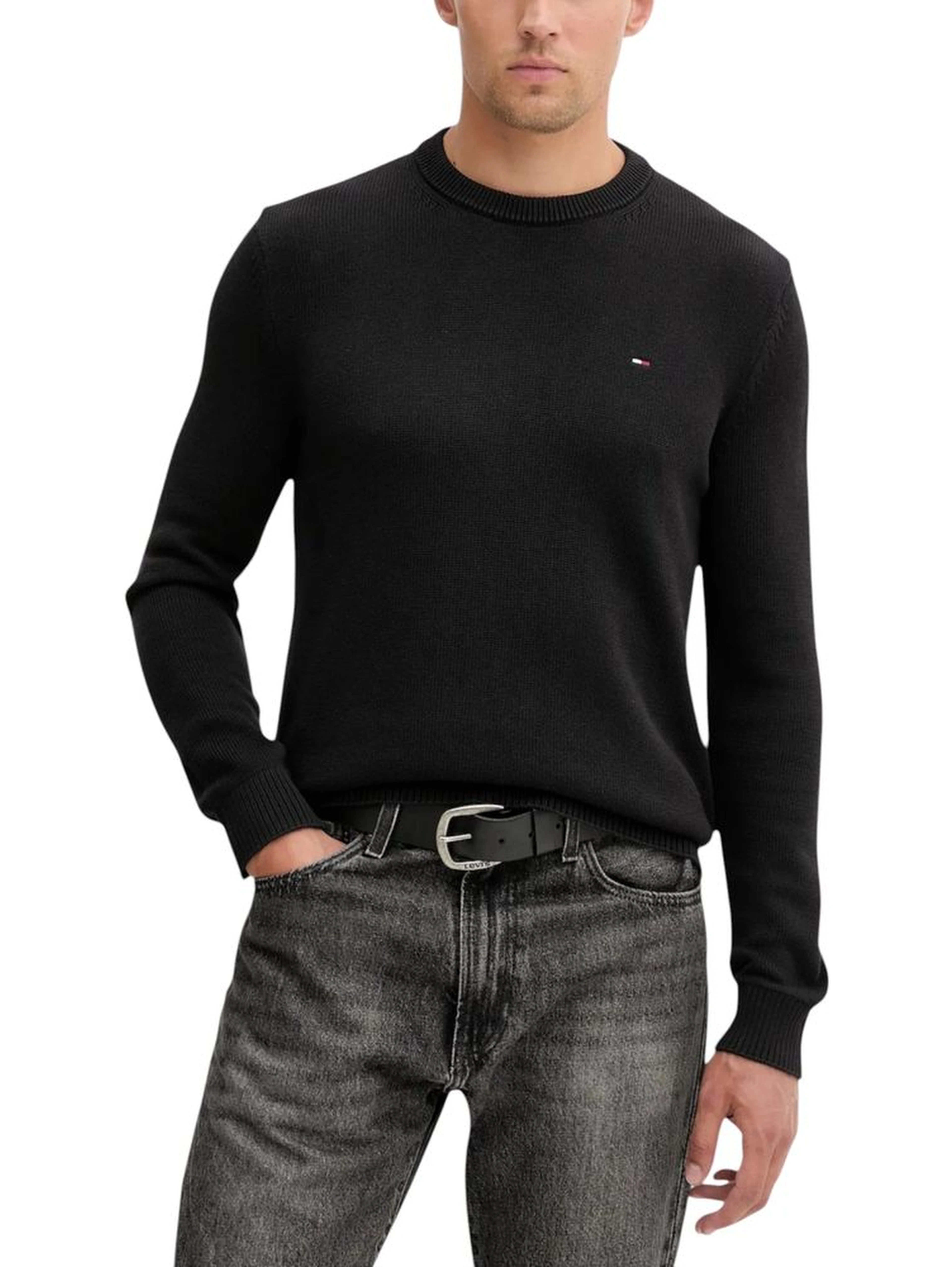 Black Organic Cotton Sweatshirt