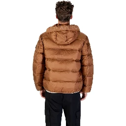Brown Polyamide Coat