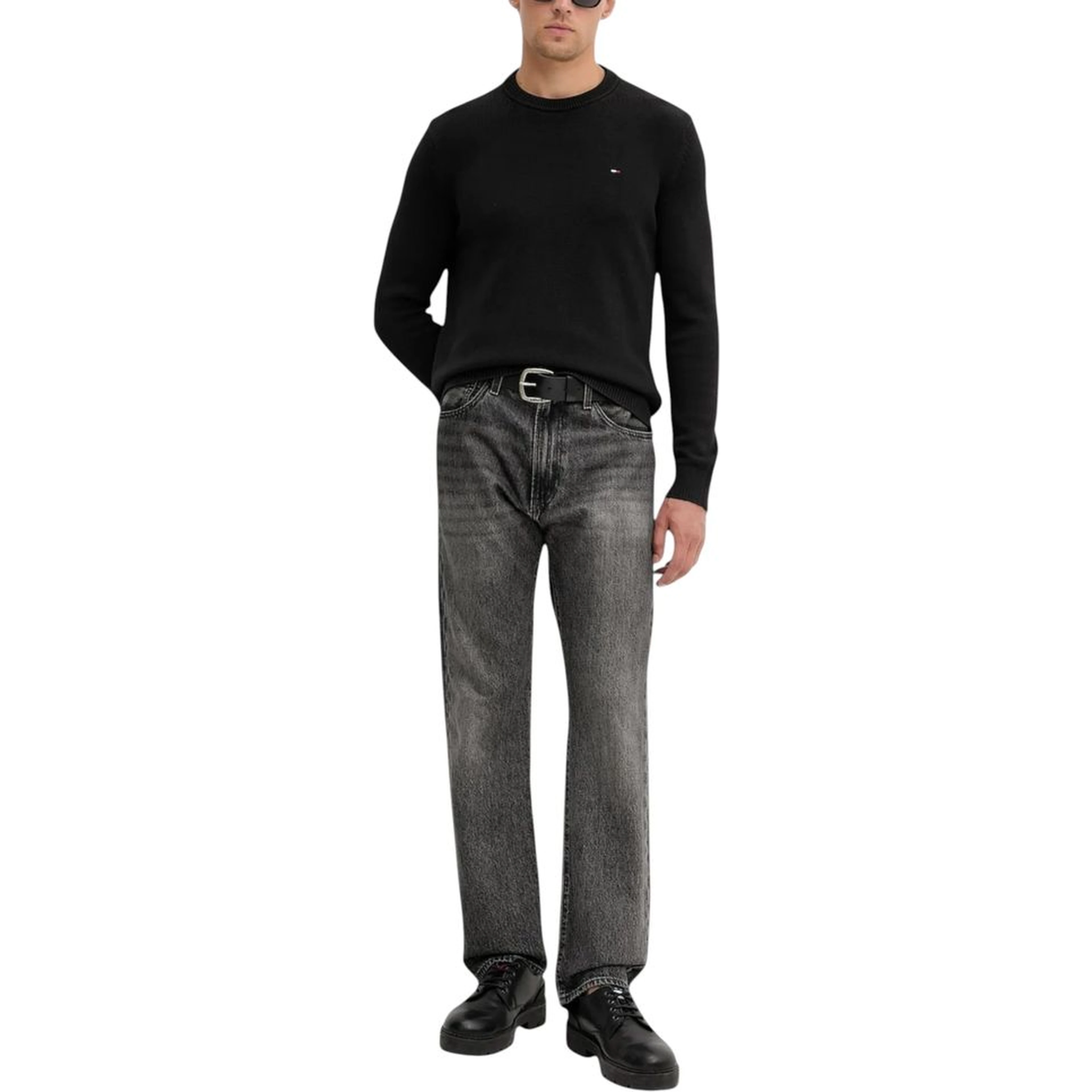 Black Organic Cotton Sweatshirt