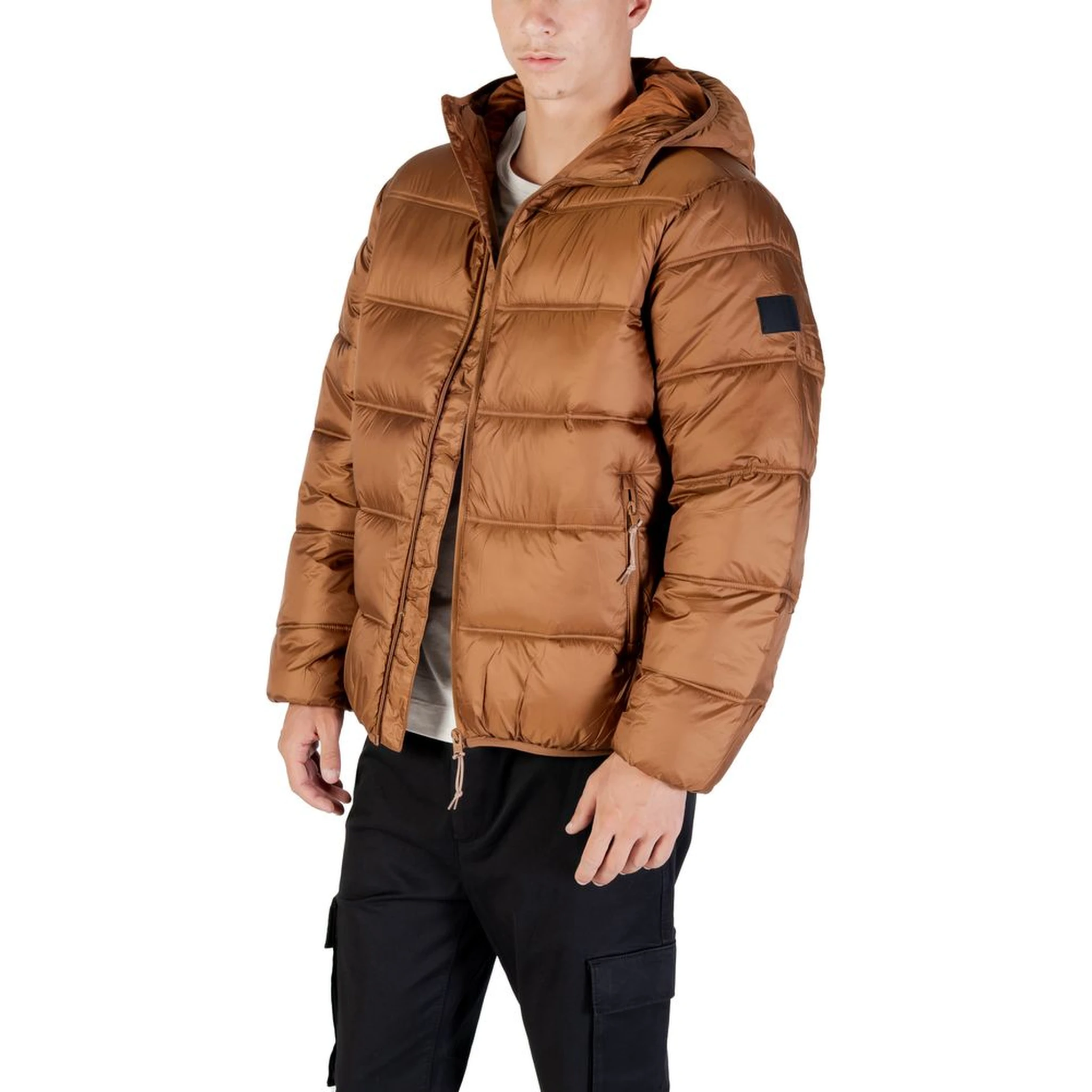Brown Polyamide Coat