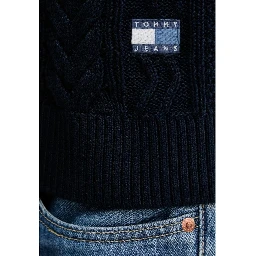 Blue Recycled Cotton Sweatshirt