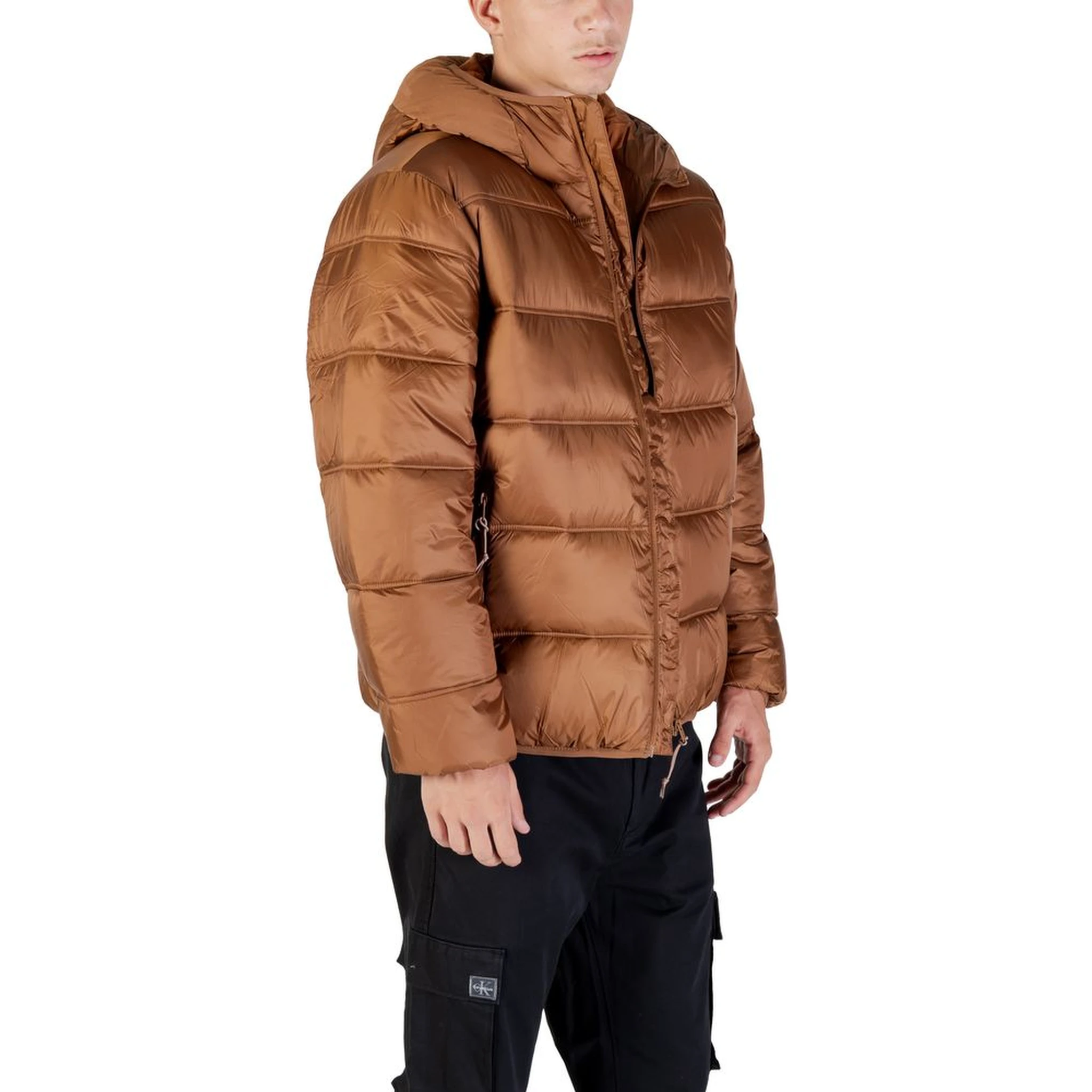 Brown Polyamide Coat