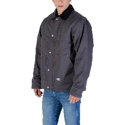 Gray Recycled Cotton Denim Jacket