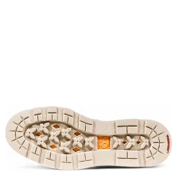 Brown Leather Lace-Up Boots