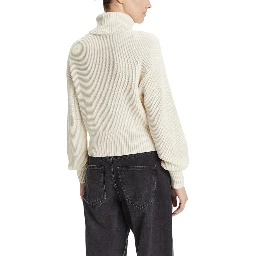 Beige Cotton Sweatshirt