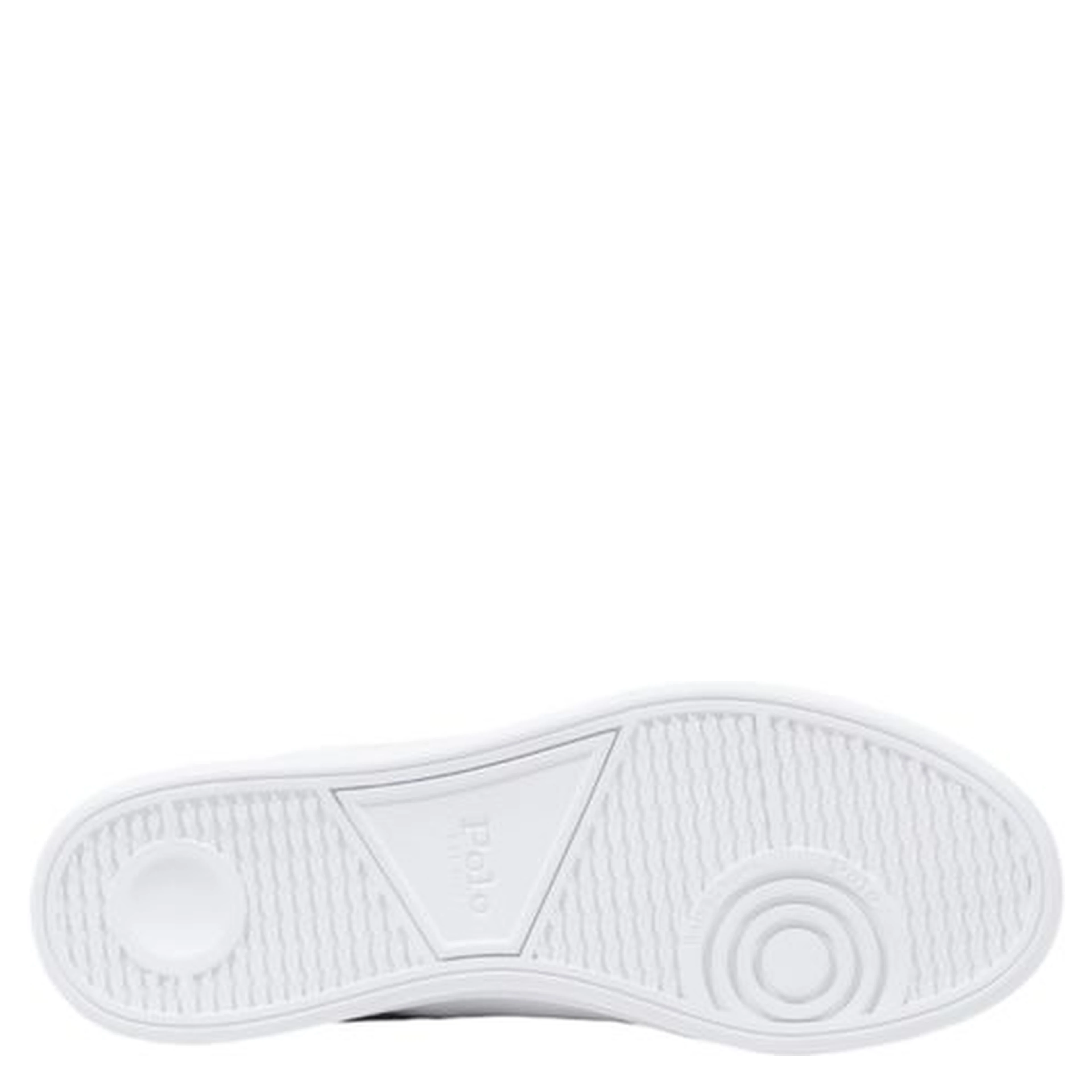 White Leather Low Top Sneakers
