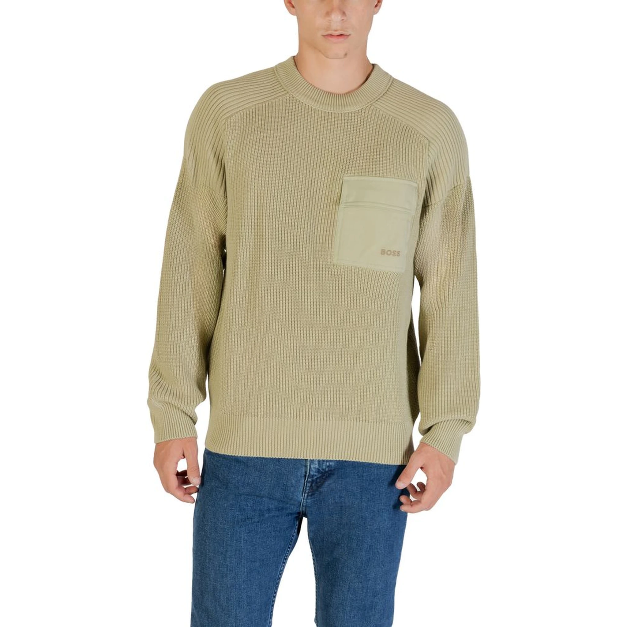 Green Cotton Sweatshirt