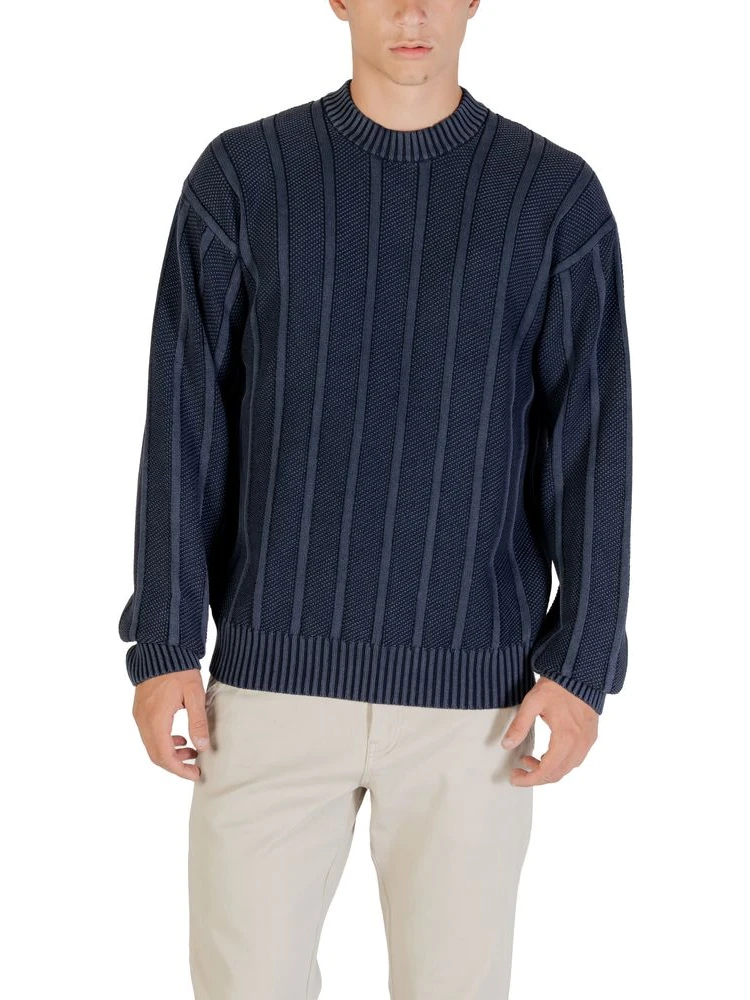 Blue Cotton Sweatshirt