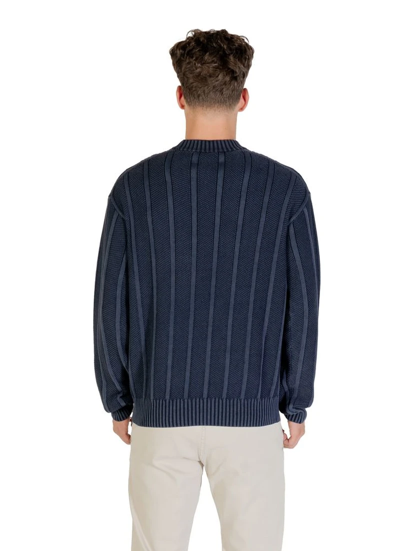 Blue Cotton Sweatshirt