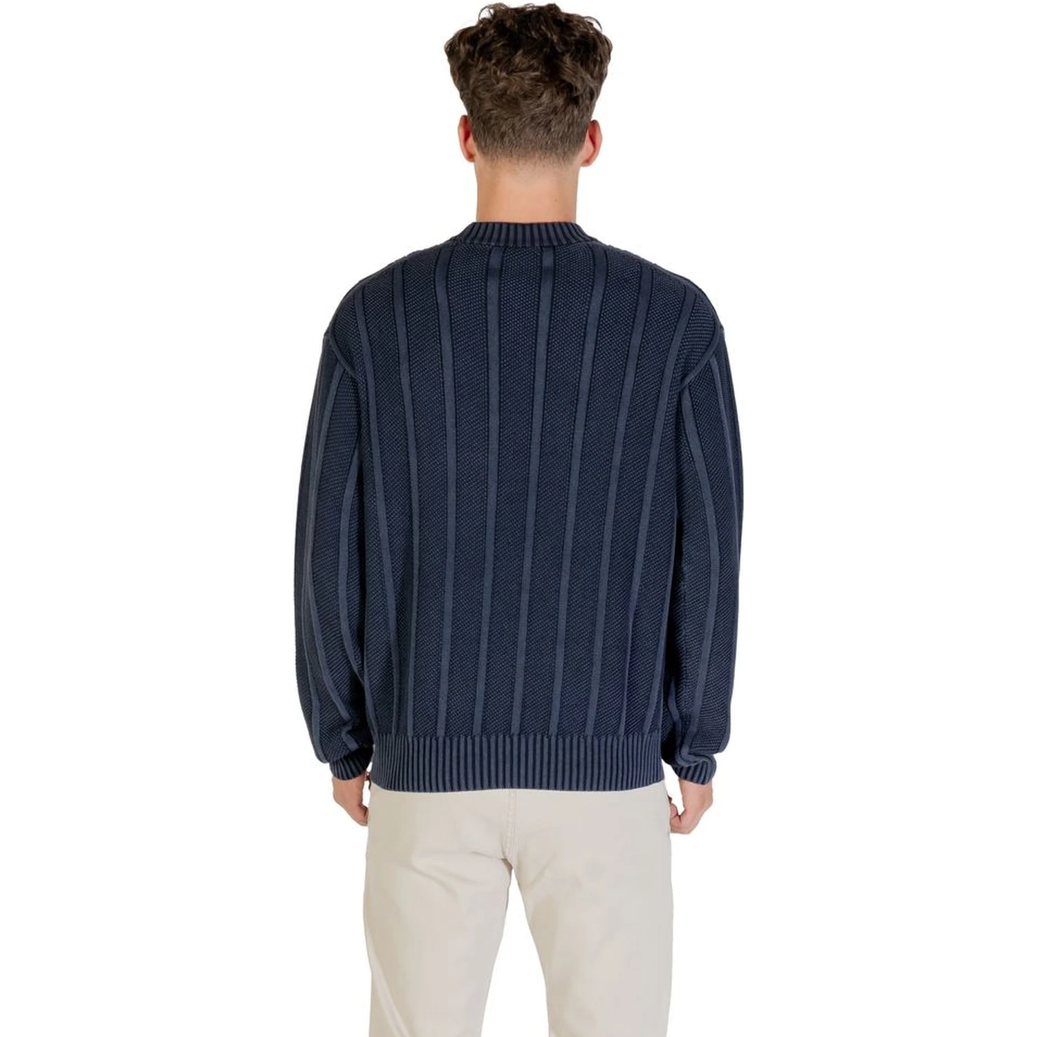 Blue Cotton Sweatshirt