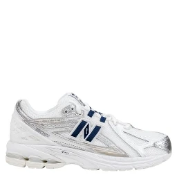 White Synthetic Athletic Sneakers