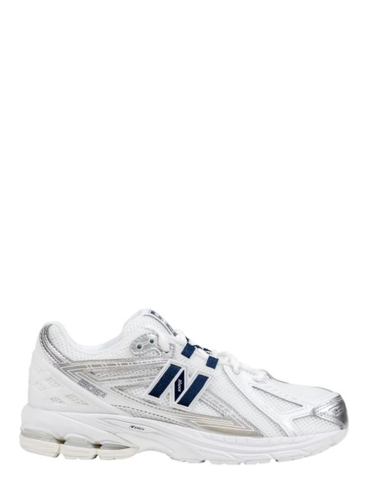 White Synthetic Athletic Sneakers