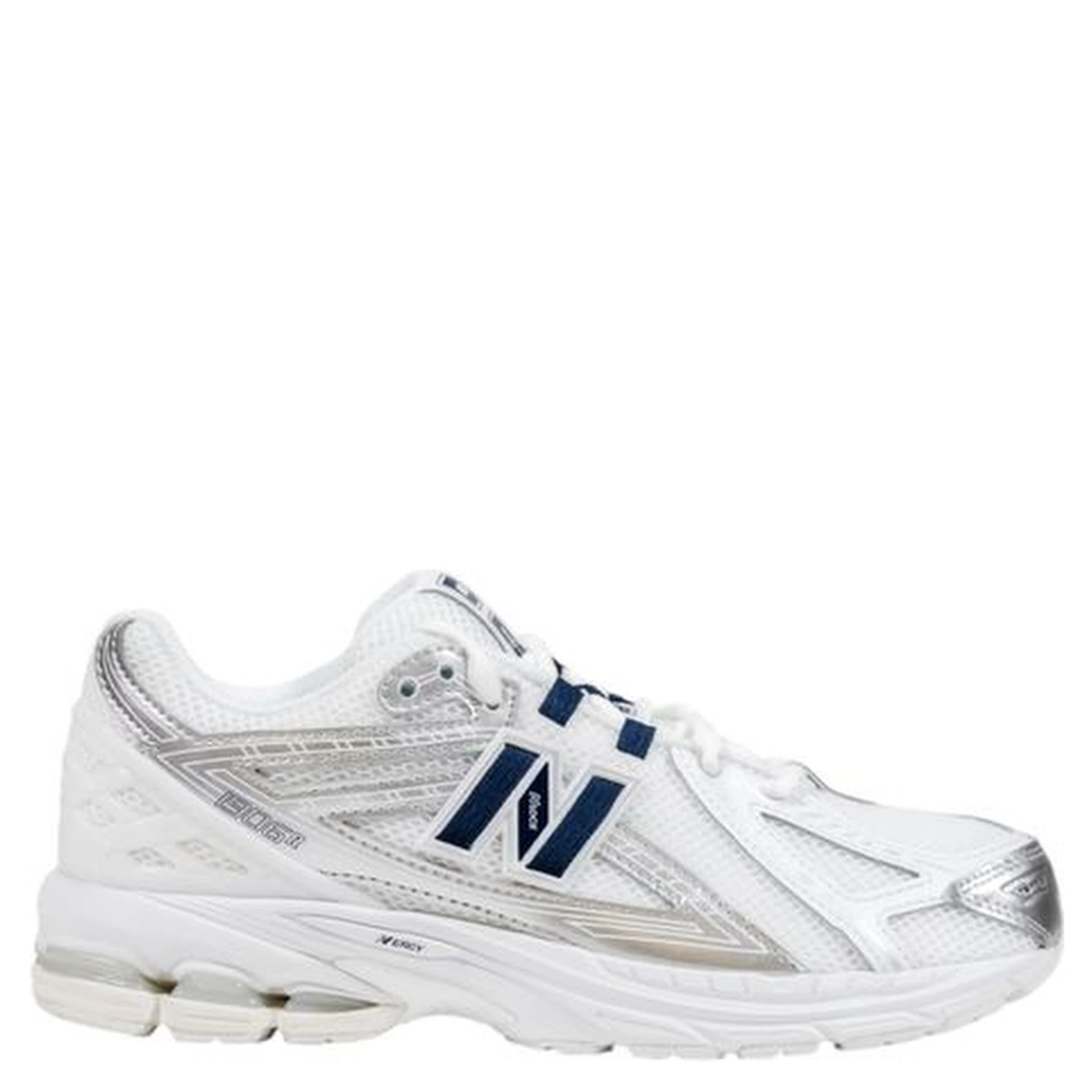 White Synthetic Athletic Sneakers