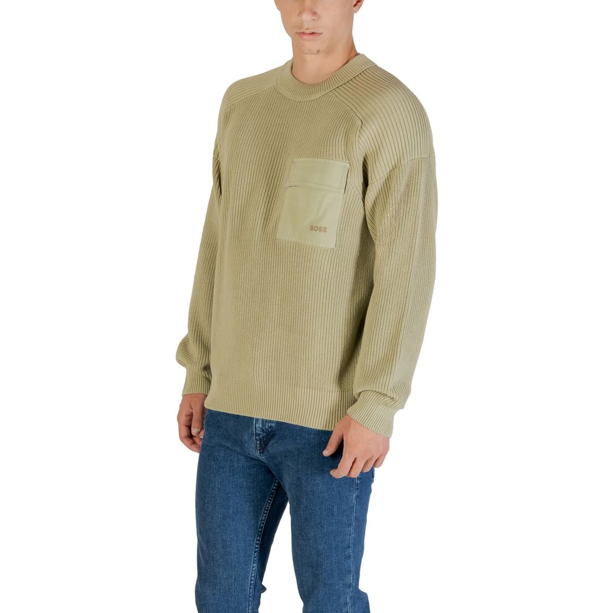 Green Cotton Sweatshirt