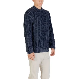 Blue Cotton Sweatshirt