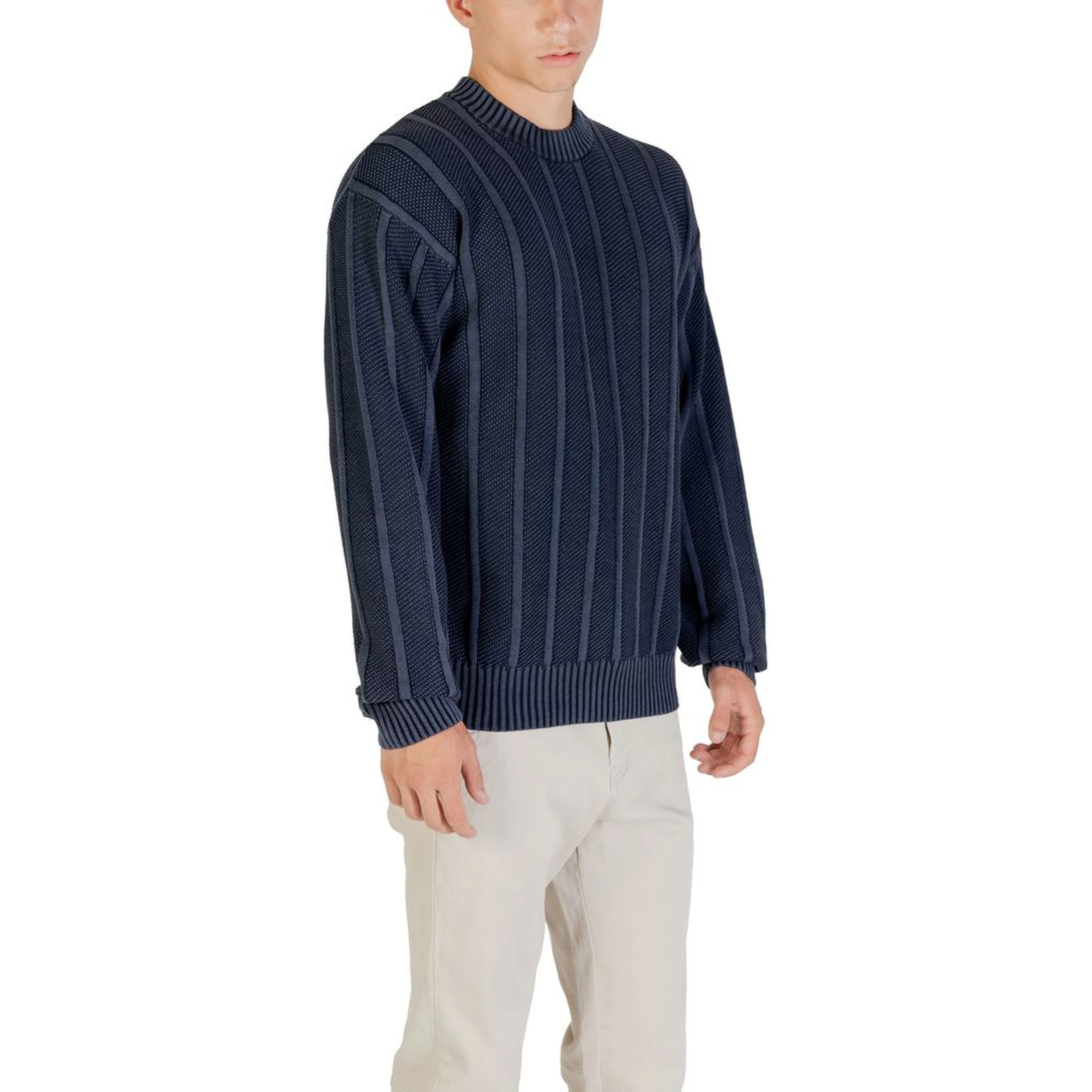Blue Cotton Sweatshirt
