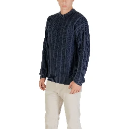 Blue Cotton Sweatshirt