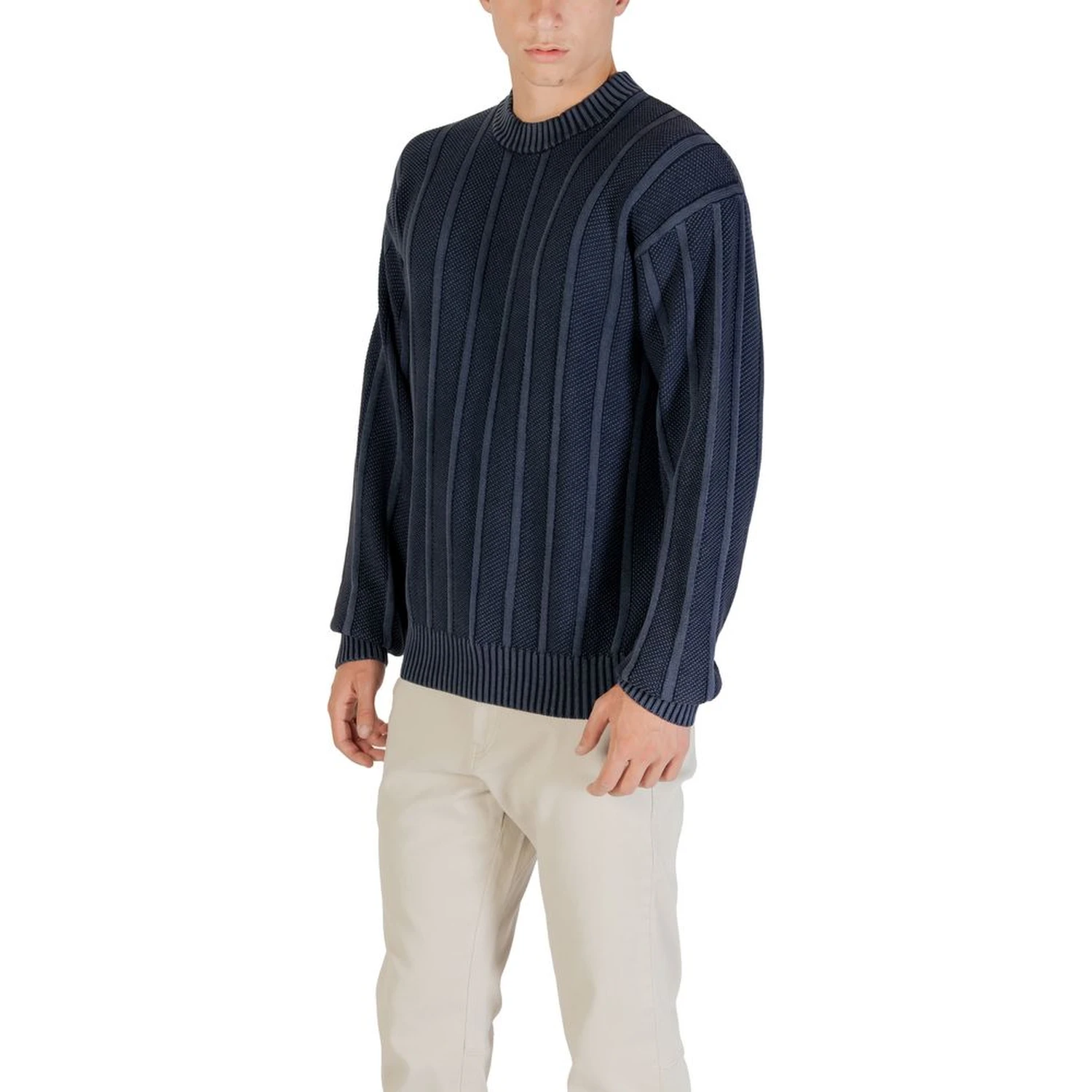 Blue Cotton Sweatshirt