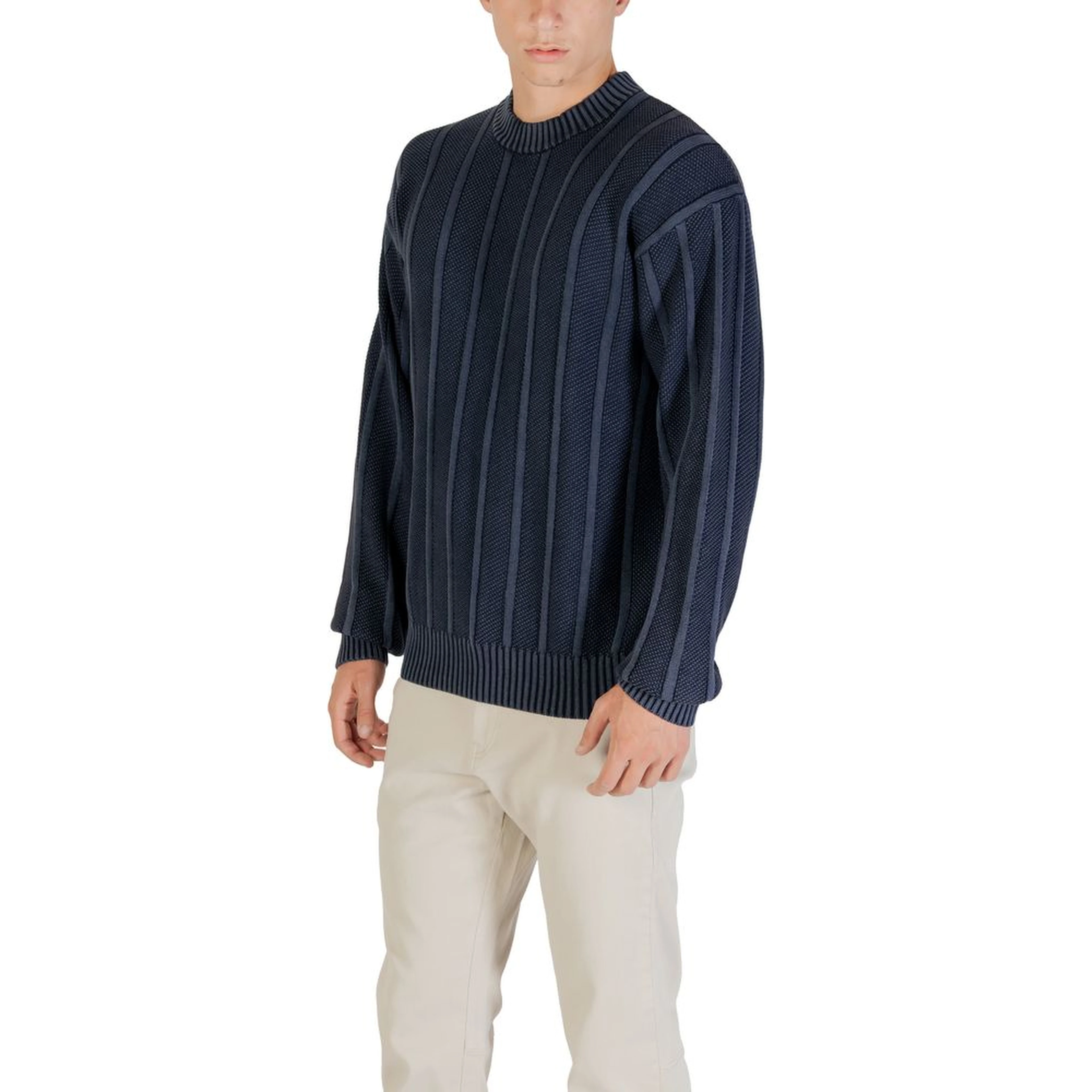 Blue Cotton Sweatshirt