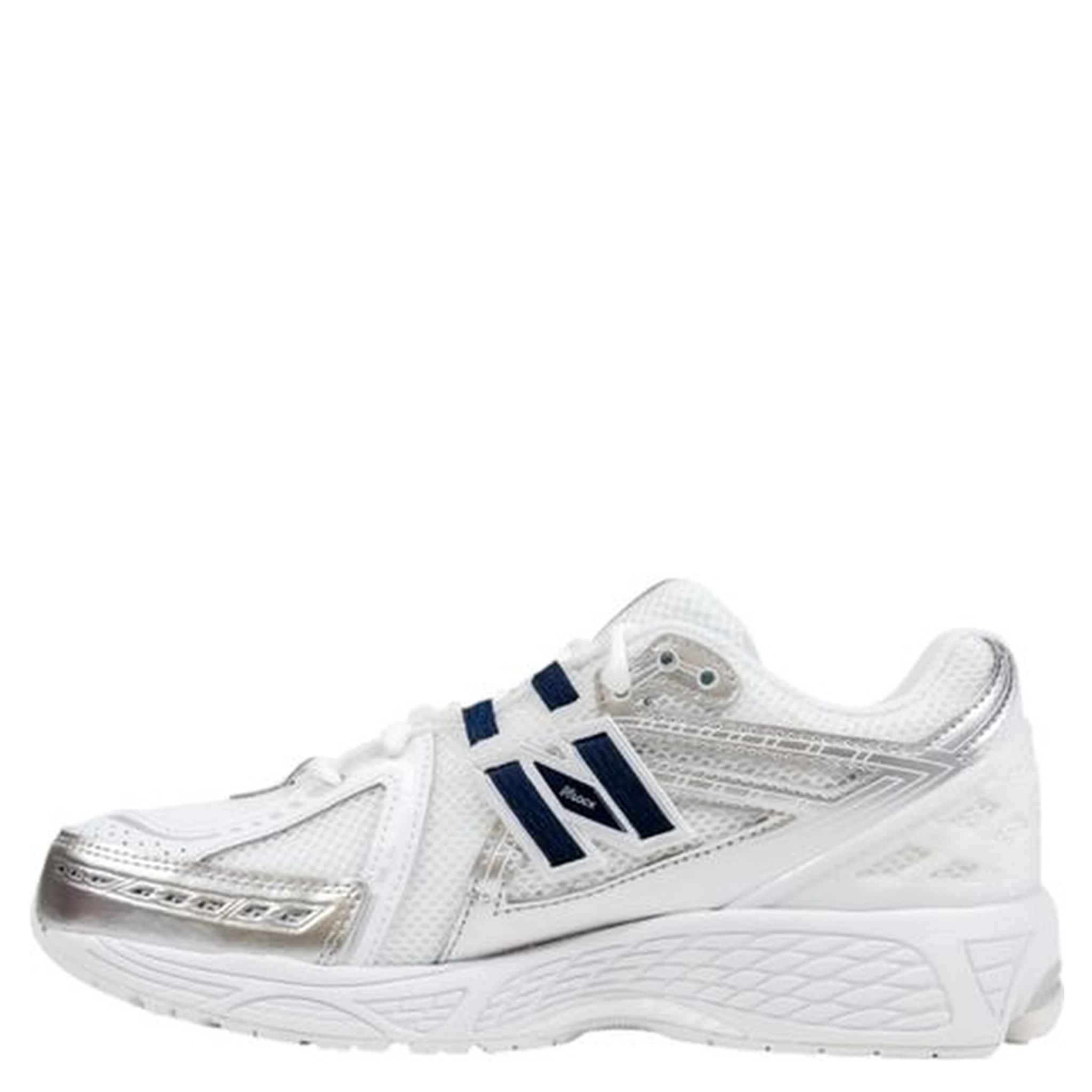 White Synthetic Athletic Sneakers