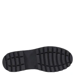 Black Polyethylene Lace-Up Boots