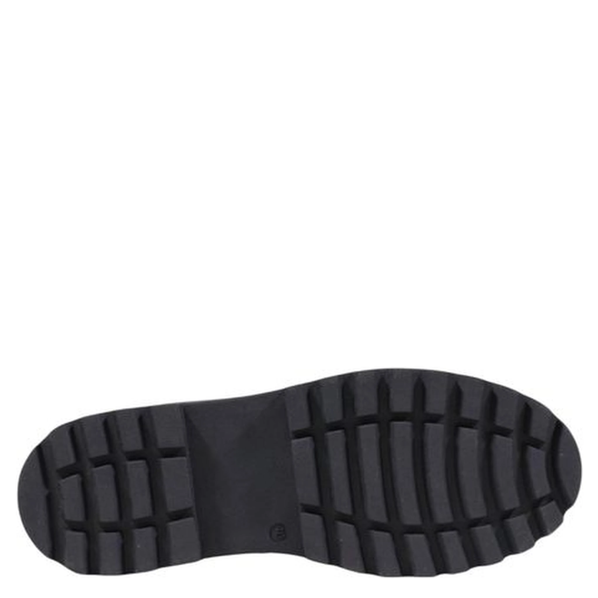 Black Polyethylene Lace-Up Boots