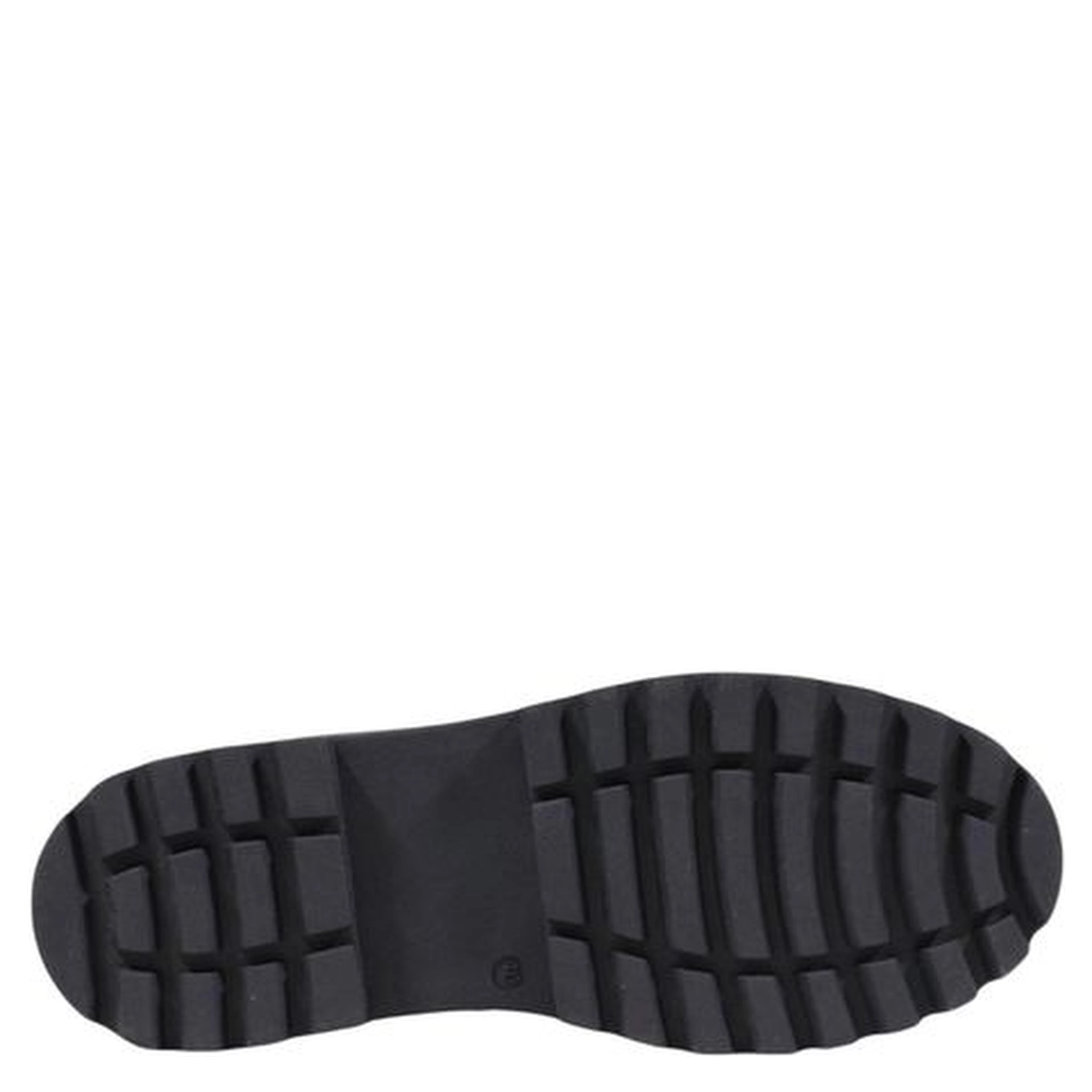 Black Polyethylene Lace-Up Boots