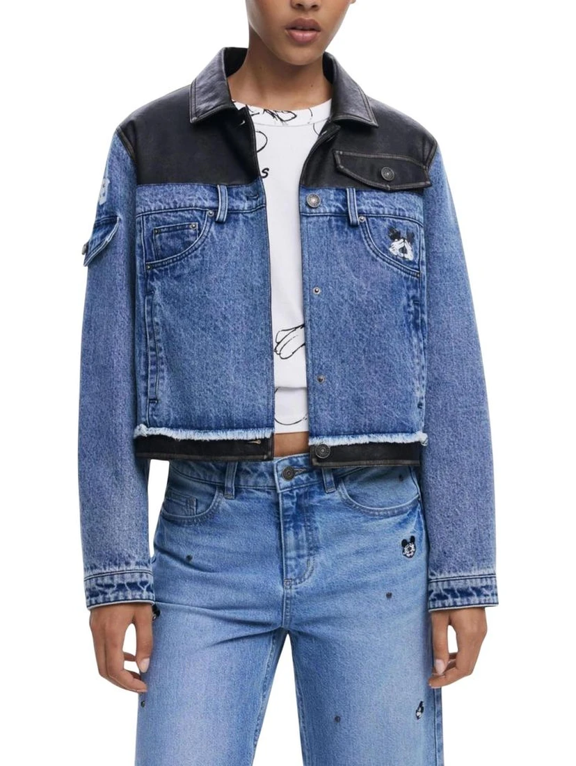 Blue Cotton Denim Jacket