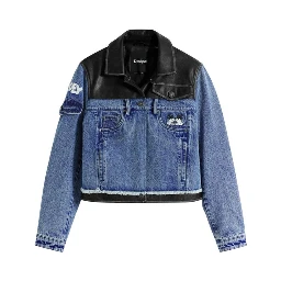 Blue Cotton Denim Jacket