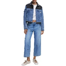 Blue Cotton Denim Jacket