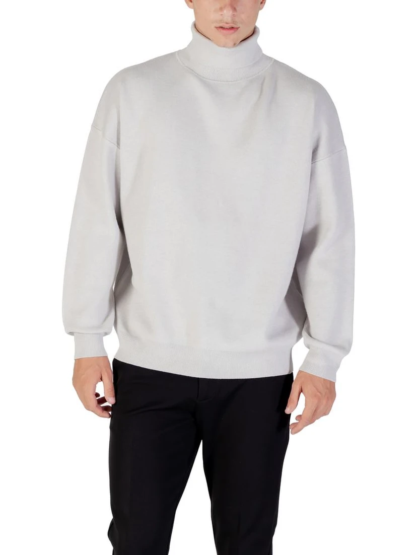 Gray Viscose Sweatshirt
