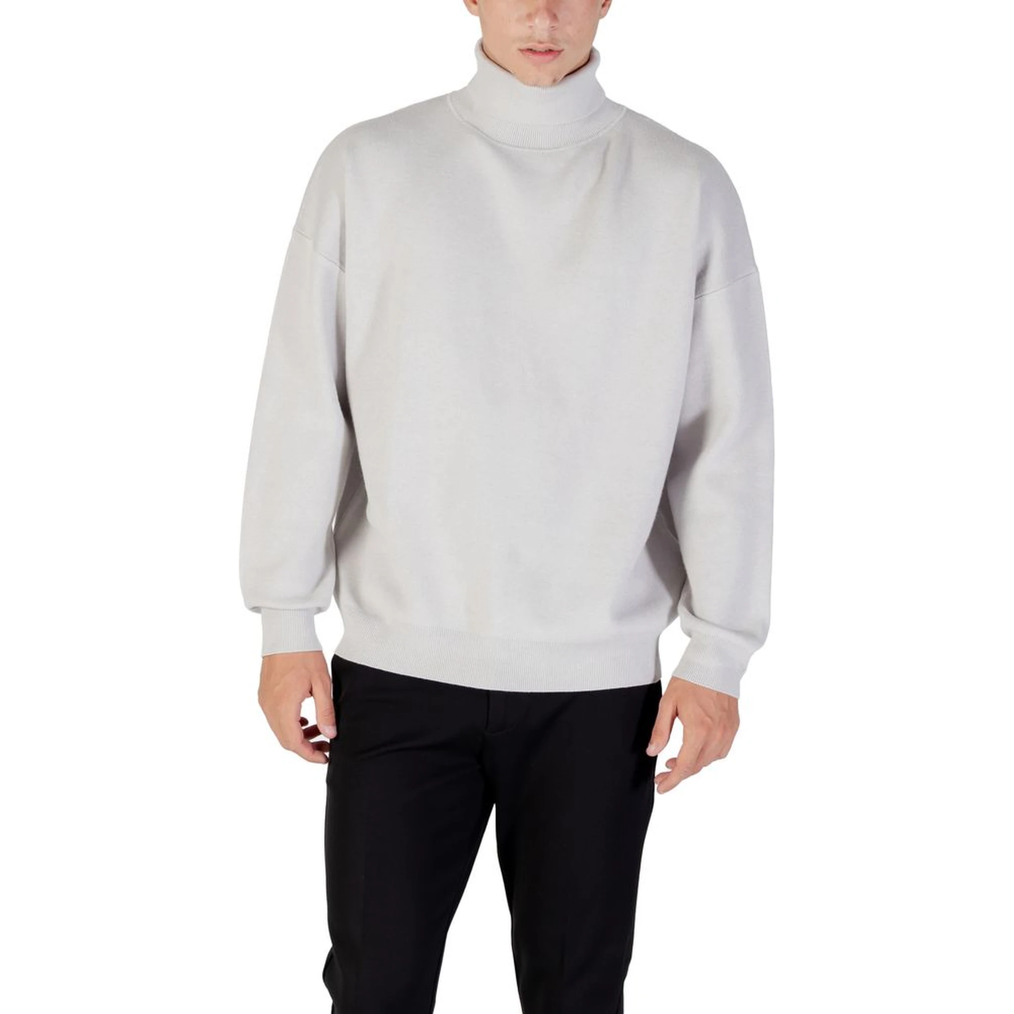 Gray Viscose Sweatshirt