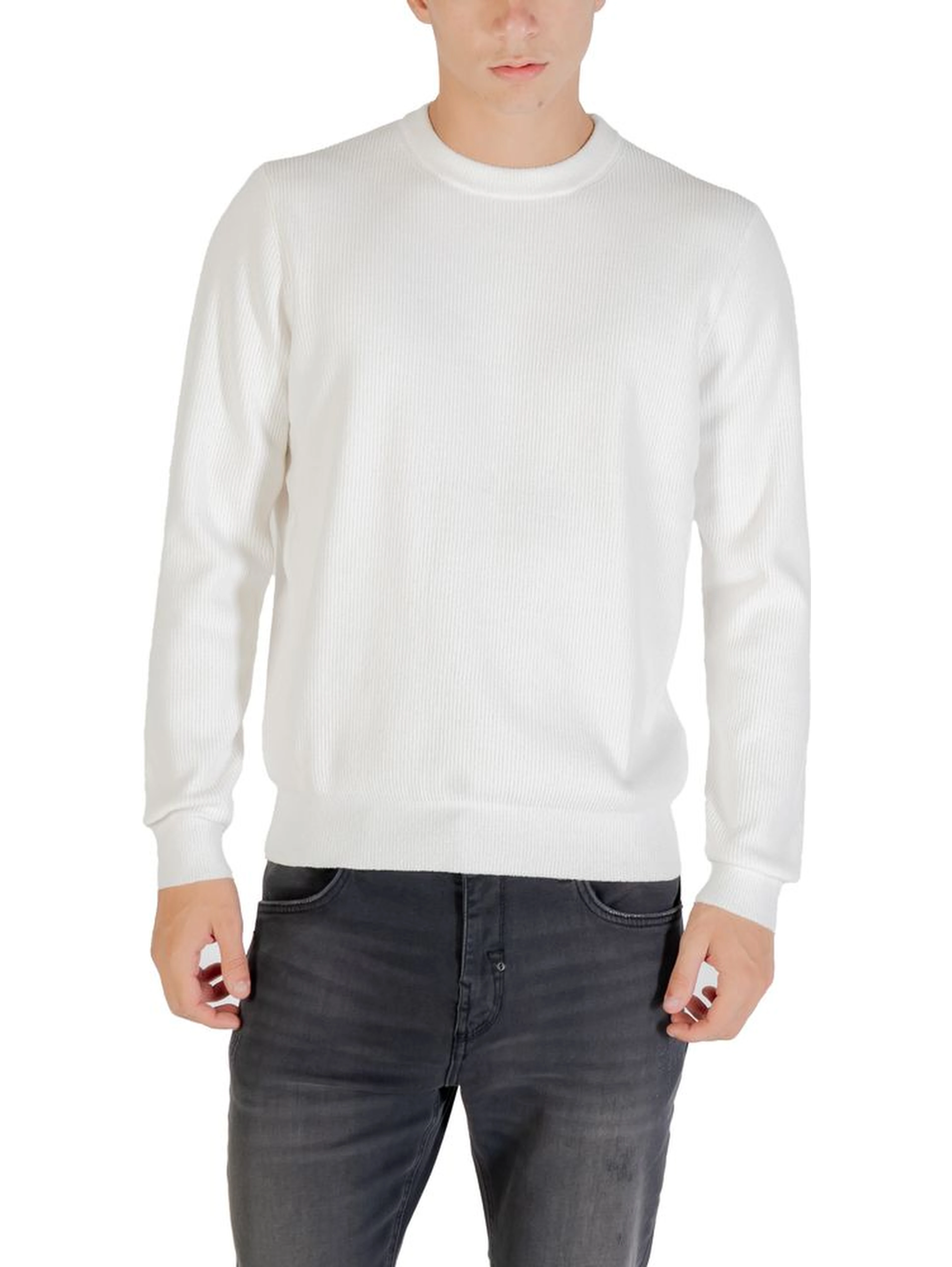 Beige Polyester Sweatshirt