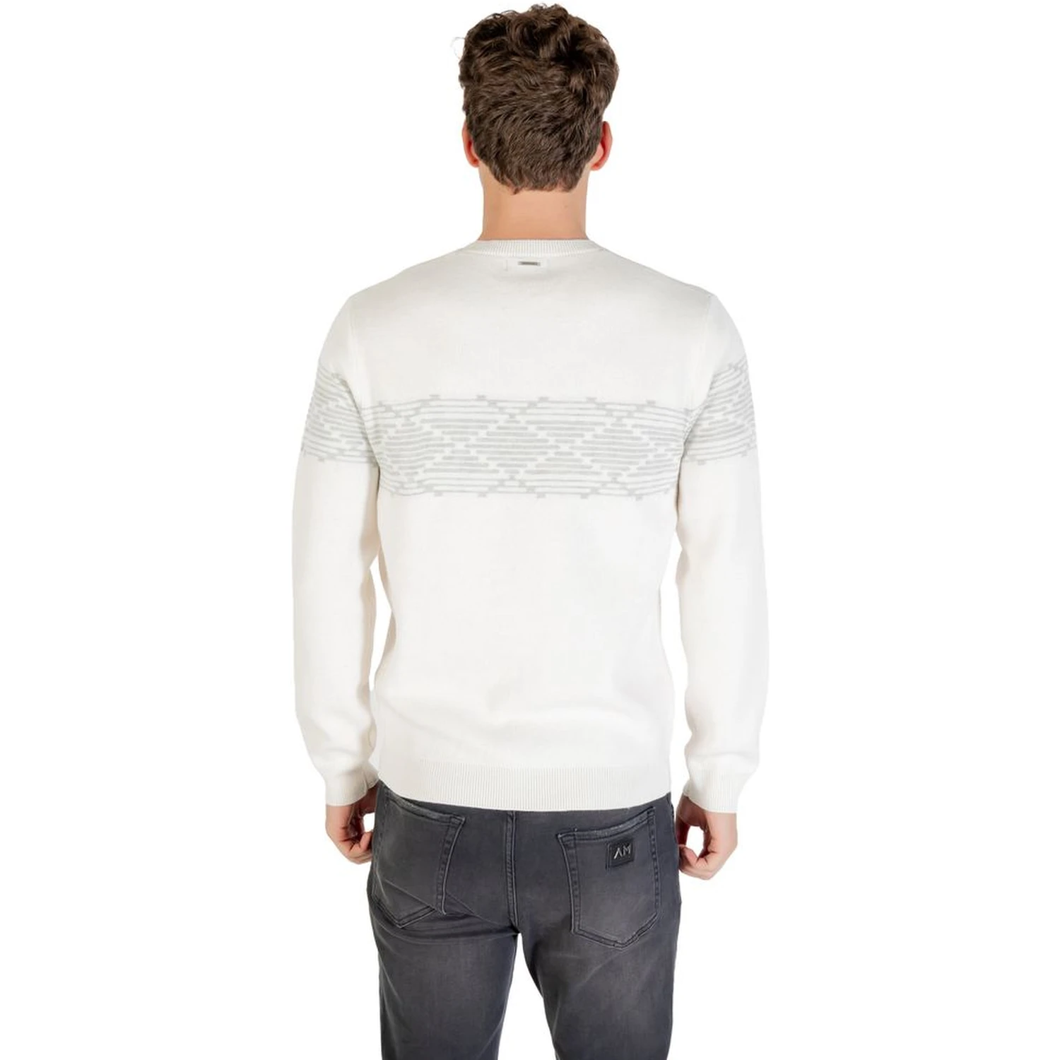 Beige Polyester Sweatshirt