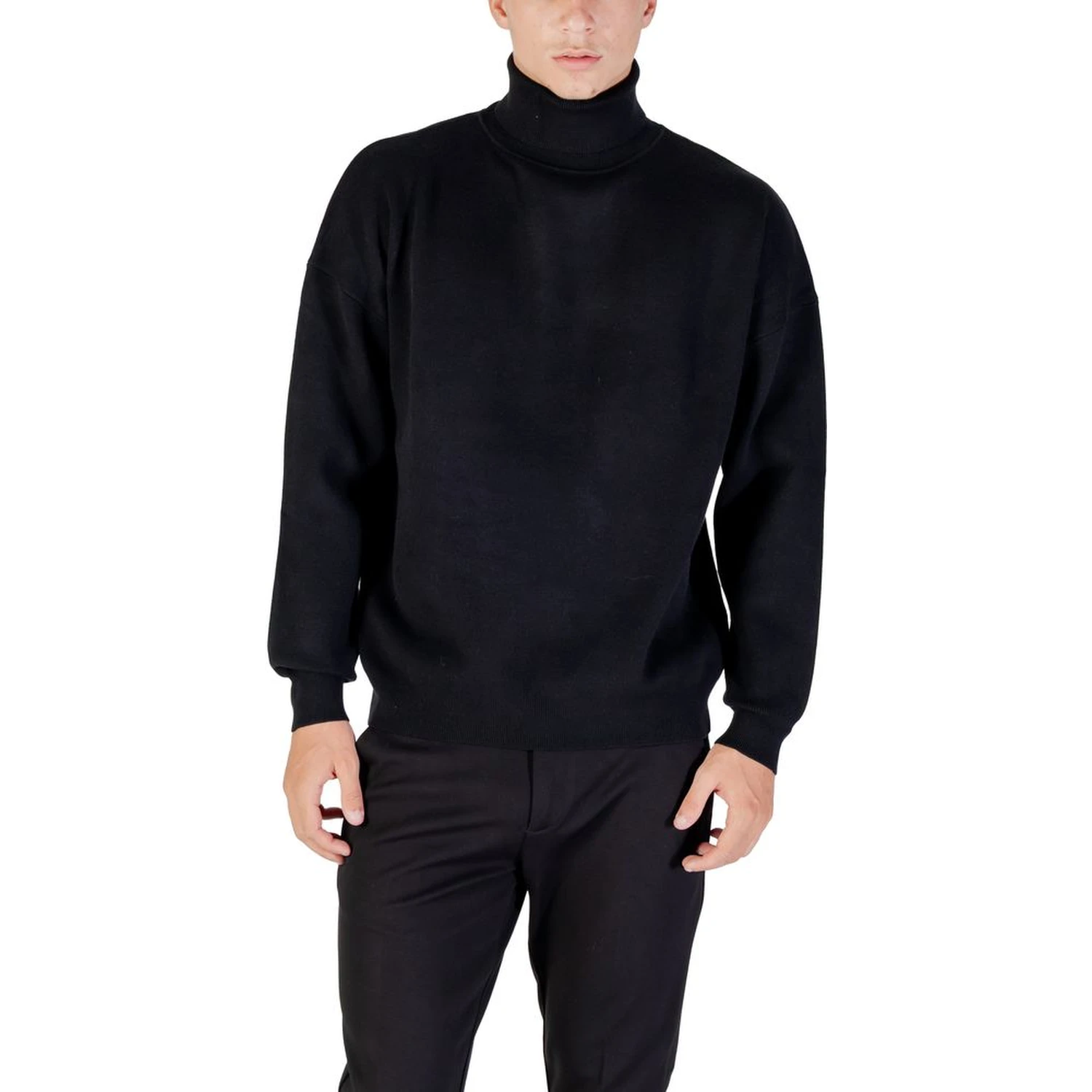 Black Viscose Sweatshirt