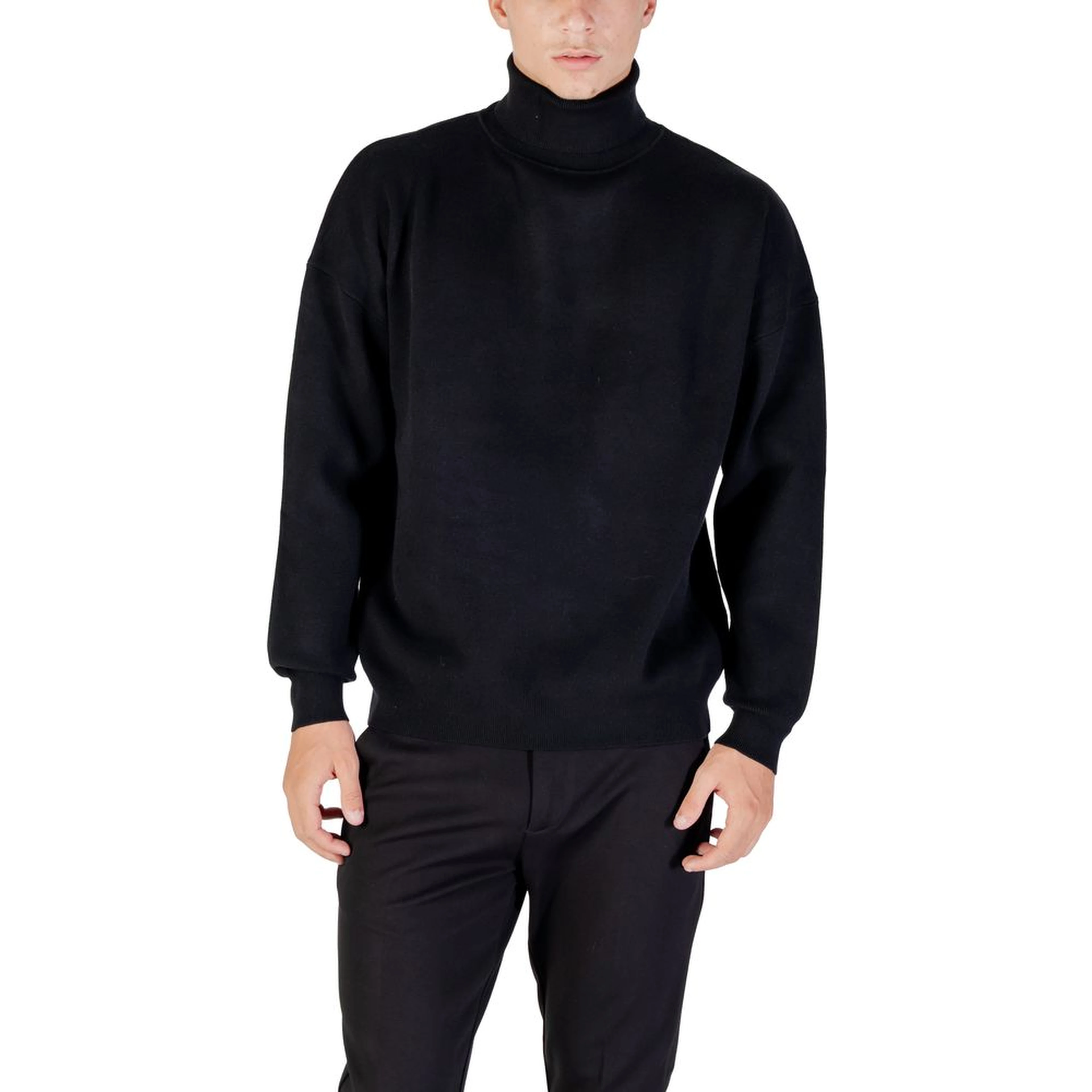 Black Viscose Sweatshirt
