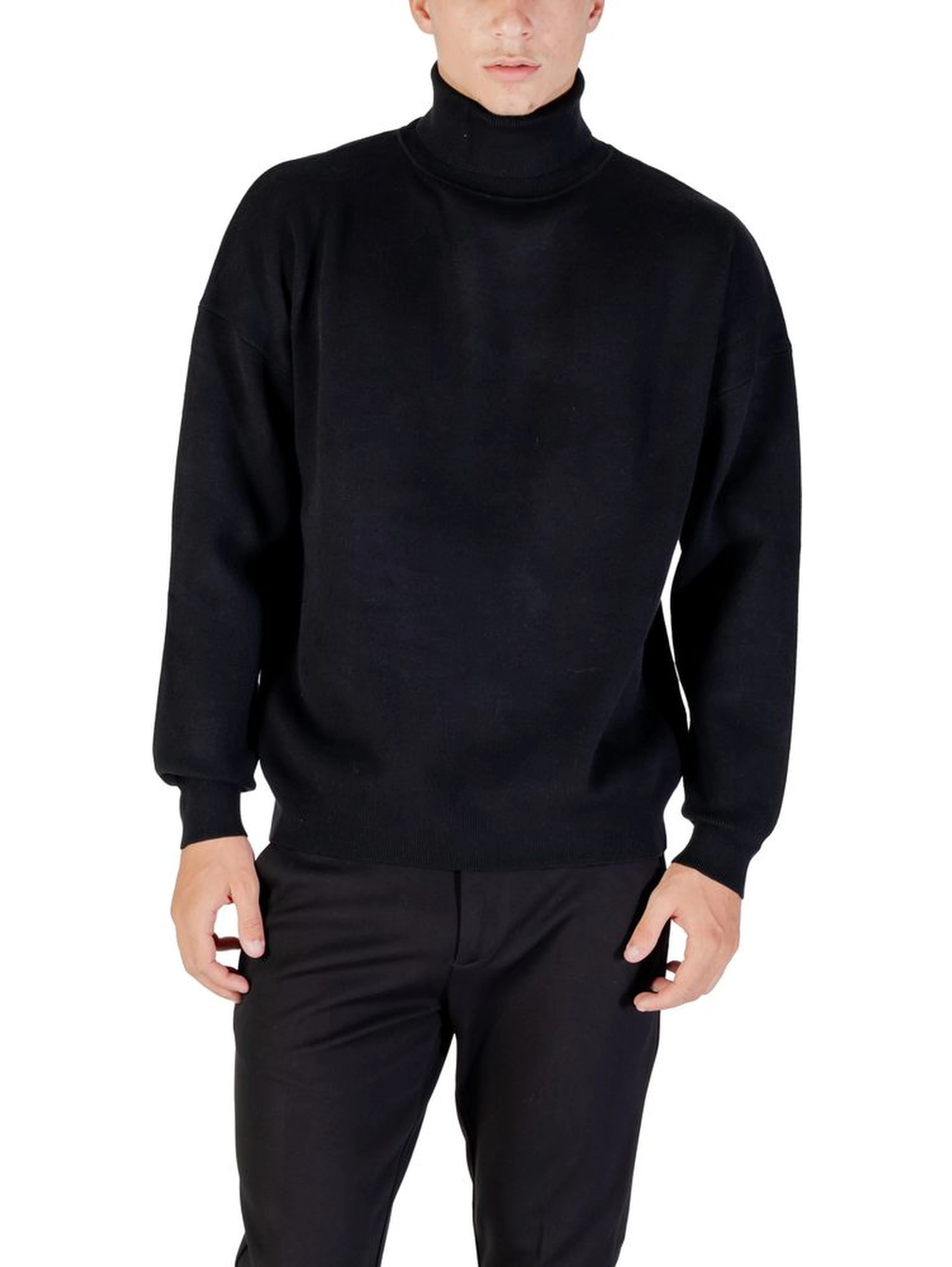 Black Viscose Sweatshirt