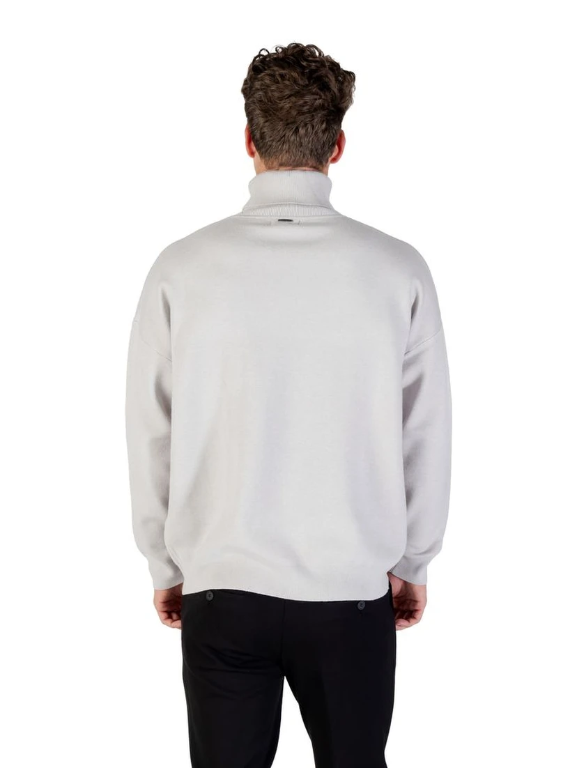 Gray Viscose Sweatshirt