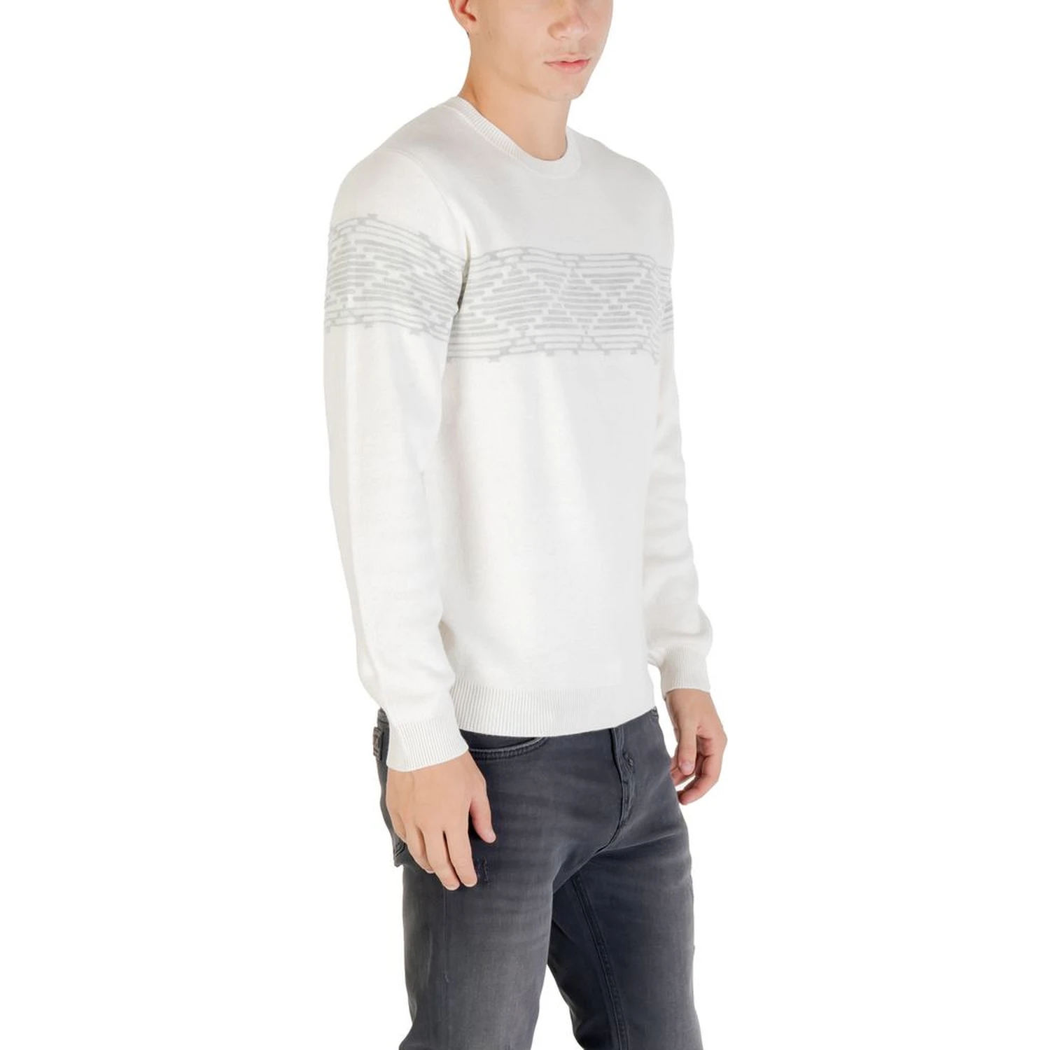 Beige Polyester Sweatshirt