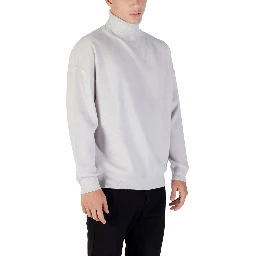 Gray Viscose Sweatshirt