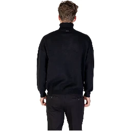 Black Viscose Sweatshirt