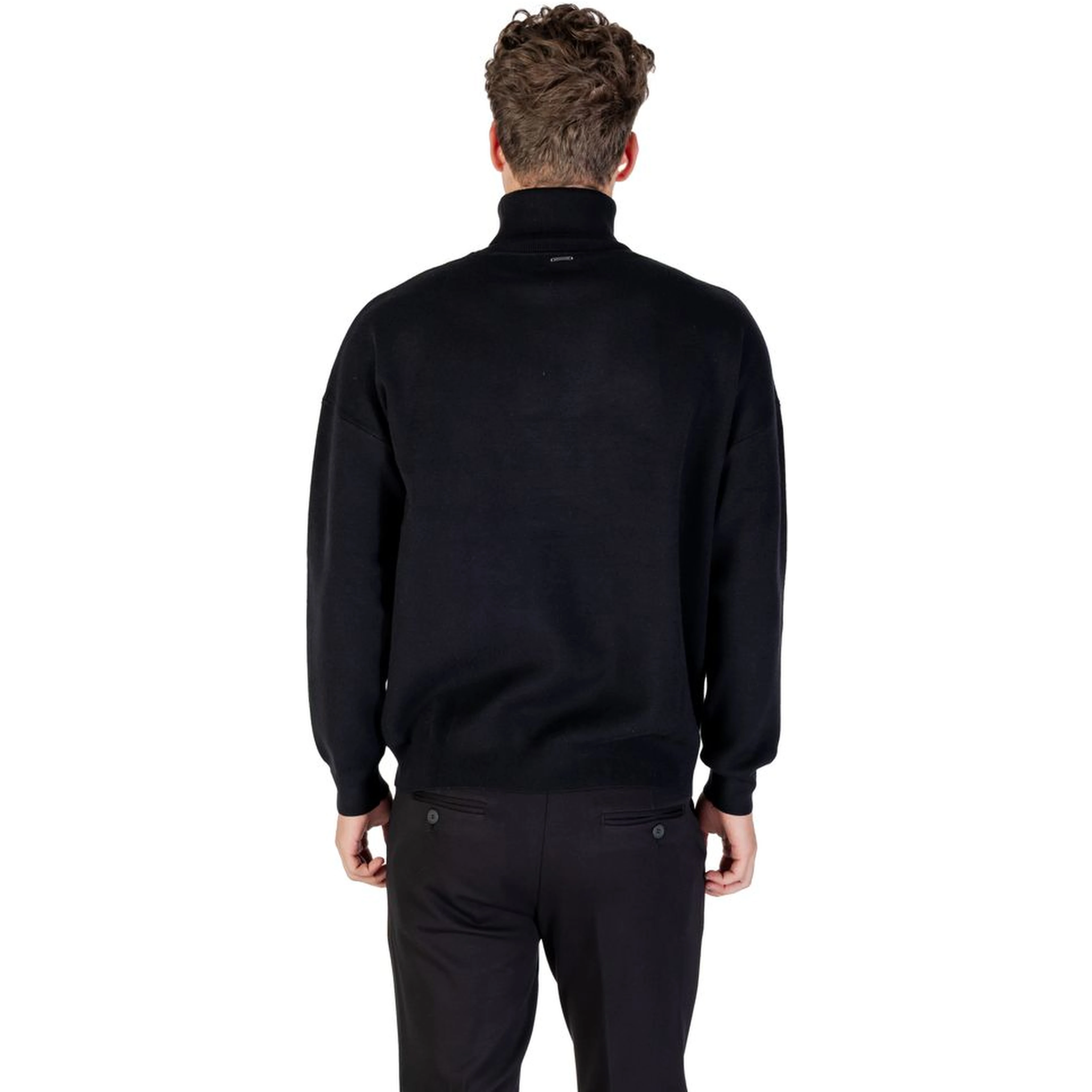Black Viscose Sweatshirt