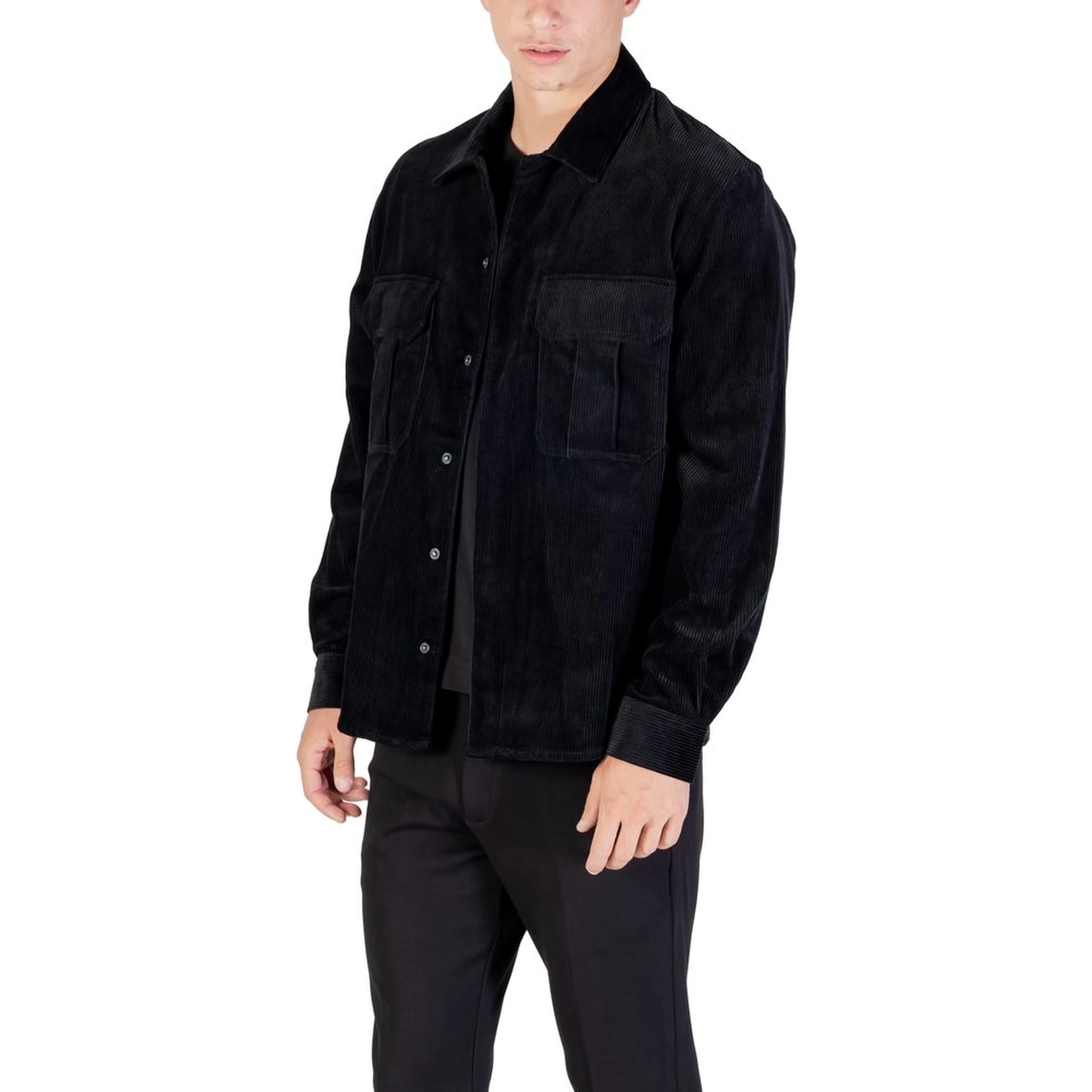 Black Cotton Shirt