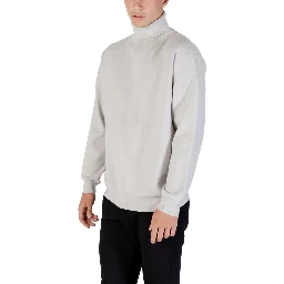 Gray Viscose Sweatshirt